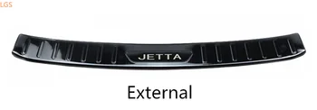 Volkswagen Jetta 2013-2018 m., nerūdijančio plieno slenkstis guard bagažo skyriaus slenksčio guard anti-scratch apsauga, automobilių reikmenys