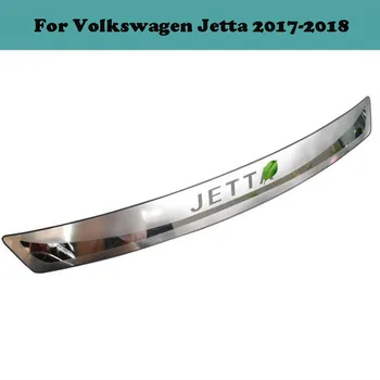 Volkswagen VW Jetta 2013-2018 M. Priedai, Automobilių Galinis Apsaugas, Buferio bagažo skyriaus Durų Slenksčio Plokštė-Ultra plonas Stilius