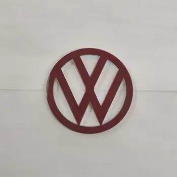VW Bmw logotipo emblema 110mm automobilių stilius