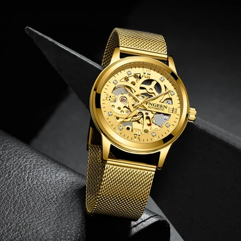 Vyriški Žiūrėti 2020 Skeletas Žiūrėti Prabanga Mechaninė Verslo Laikrodis Sporto Žiūrėti Vyrų Relogio Masculino Classic Vintage Reloj Hombre