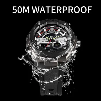 Vyrų Laikrodžiai Nustatyti Sporto Žiūrėti Vandeniui 50M Plaukimo Laikrodis Set 1625 1603 Rose Gold relogio masculino Karinės Žiūrėti Mens Rinkiniai