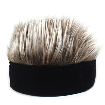 Vyrų, Moterų, Kepuraitė Perukas Skrybėlę Įdomus Trumpų Plaukų Kepurės Kvėpuojantis Minkštas Šalies Lauko THJ99