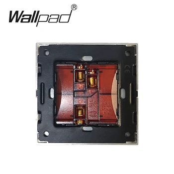 Wallpad 1 Gaujos 1 Būdas 2 Būdas Sienos šviesų LED Indikatorius Satino metalinę Svirtinis jungiklis Interrupteur