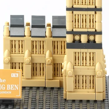 Wange 4211 Big Benas Londone Pasaulyje Garsaus Pastato Modelis 