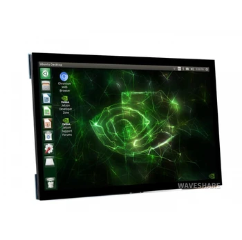 Waveshare 10.1 colių Talpinė Jutikliniu Ekranu LCD (E), 1024*600, HDMI, Visiškai Laminuotos Ekranas, Palaiko Aviečių Pi, Jetson Nano