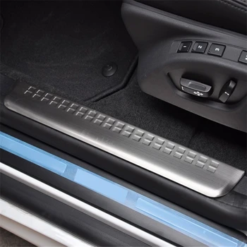 WELKINRY Volvo XC60 AS 2008 2009 2010 2011 2012 2013 2016 2017 automobilių durų slenksčio riba nusitrinti plokštė pedalu apdaila