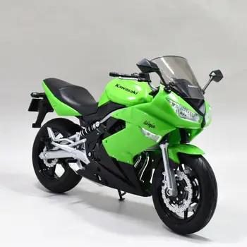 Welly 1:10 Kawasaki Ninja 650R Diecast Motociklo, Dviračio Modelis Naujas Žaislas Langelyje,