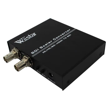 Wiistar HDMI Dual SDI Konverteris 3G/HD/SD HDMI SDI Paramos Upscale 1080P full HD Adapterį Monitoriai, Namų Kino sistemos,