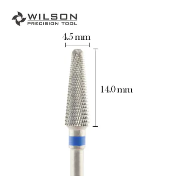 WilsonDental Burs 5001705-ISO 201 191 045 Volframo Karbido Dantų Burs už frezavimo, Metalo