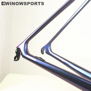 Winowsports anglies kelių dviratį rėmo R5 dizainas super light lenktynių anglies kelių kadrų V stabdžių ratlankio stabdžių 51 ir 54cm anglies rėmelių