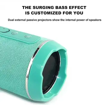Wireless portable bluetooth garsiakalbiai vandeniui FM bangų radijas soundbar stereo žemų dažnių muzikos 
