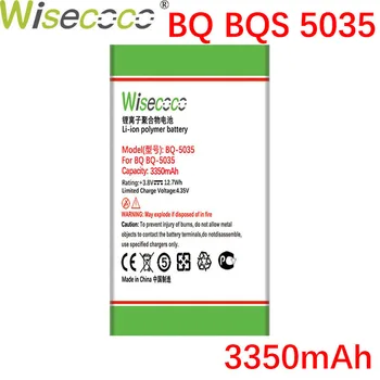 WISECOCO 3350mAh Baterija BQ BQS 5035 BQ-5035 Aksomo Mobiliojo Telefono Naujausias Gamybos Aukštos Kokybės Baterija+Sekimo Numerį