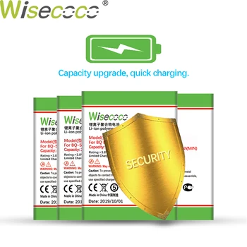 Wisecoco BQS5037 5000mAh Akumuliatoriaus BQ BQS 5037 BQS-5037 Strike Galia 4G Telefoną, Built-in Baterijos Pakeitimas