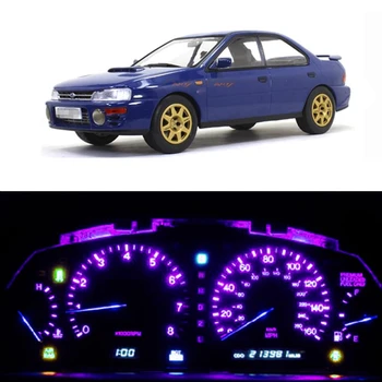 WLJH 25x Šviesus Prietaisų Skydelyje Indikatorius Grupių Spidometras Brūkšnys Lemputės, Led Full Konversijos Rinkinys 1992-1997 Subaru Impreza