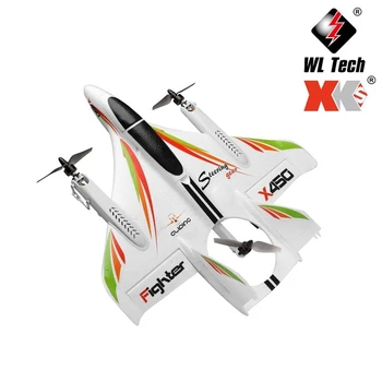 WLtoys XK X450 2.4 G 6CH 3D 6G RC Lėktuvo Brushless Vertikalaus Kilimo Su LED Šviesos RC Sklandytuvas Fiksuoto Sparno RC Lėktuvų RTF RC Žaislai
