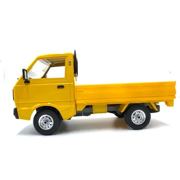 WPL D12 1/10 2.4 G 2WD Karinių Sunkvežimių Vikšriniai Off Road Nuotolinio Valdymo pultas RC Automobilių Modelių Transporto priemonėse Žaislas Keletą Baterija