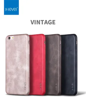 X-Lygio Prabanga PU Odos Atveju iPhone 7 8 6 6S Plius 5 5S SE Atgal Case Cover 