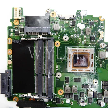 X550ZE plokštė A10-7400CPU LVDS sąsaja PM mainboard ASUS X550ZA X550Z VM590Z K550Z X555Z Nešiojamas plokštė Išbandyti