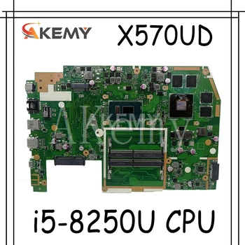 X570UD Plokštę Už Asus TUF YX570U YX570UD X570U X570UD Nešiojamojo kompiuterio motininės Plokštės i5-8250U CPU GPU GTX1050