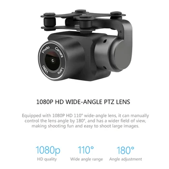 X6S Drone VS XY4 VS E58 Drone X6S HD Kamera 480p / 720p / 1080p Quadcopter Fpv Dron Vieno Mygtuko Skrydis Užveskite RC Drone žaislas