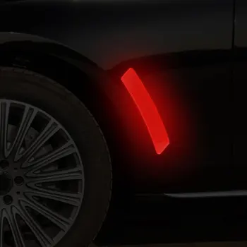 Xburstcar Toyota CHR C-HR 2016-2020 2vnt/Komplektas Automobilio Duris Varantys Antakių Decal Saugos Ženklas, šviesą Atspindinčios Juostos Įspėjimo Lipdukai