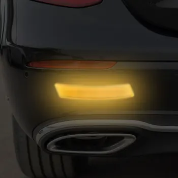Xburstcar Toyota CHR C-HR 2016-2020 2vnt/Komplektas Automobilio Duris Varantys Antakių Decal Saugos Ženklas, šviesą Atspindinčios Juostos Įspėjimo Lipdukai