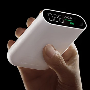 Xiaomi mi mijia Smartmi KD2.5 Oro Detektorius Nešiojamų PM 2.5 Mini Jautrus Oro Kokybei Stebėti Namų, Biuro, Viešbučio LED Ekranas