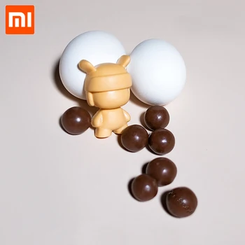 Xiaomi Mitu Ledo Plokštelėje Maisto kokybės Silikono Pelėsių Cartoon Formos 4 Kubus Ledų Pelėsių 