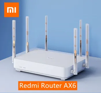 Xiaomi Redmi AX6 Maršrutizatoriaus Wifi 6 6-Core 512M Atminties Akių Namų Di 6, Signalo Stiprintuvas 2.4 G, 5 ghz 2+4 PA Auto Pritaikytas Dual-Band OFDMA