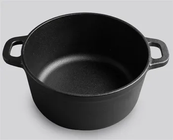 XMT-NAMŲ ketaus troškinys puodai, virtuvės valgių indukcijos universalus dujų katilus sriubos puodą ne-danga geležies olandų puodą