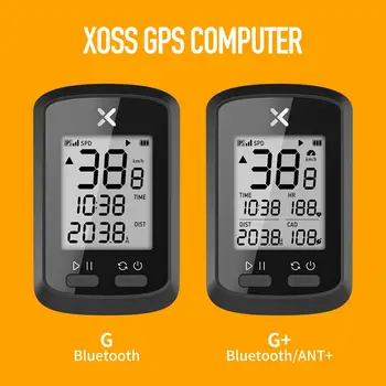 XOSS 1.8 Colio Dviračių Belaidžiai Dviračių Kompiuterio GPS Dviračio Spidometras G Plus 
