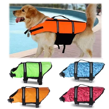 XS-XL Šuo, gelbėjimosi Liemenė, Gelbėjimo, Plaukimo, reikia Dėvėti apsauginius Drabužius Liemenė, Plaukimo Kostiumas Lauko Pet Šuo, Katė Plaukti Šuniškas Liemenės, gelbėjimosi Liemenė