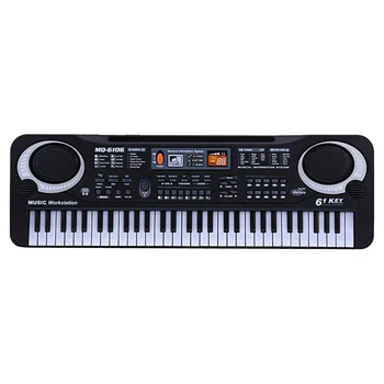 XSXS--MQ 61 Klavišų Skaitmeninės Muzikos Elektroninių Klaviatūros Klavišą Valdybos Elektrinis Pianinas Vaikams Dovanų Es Plug