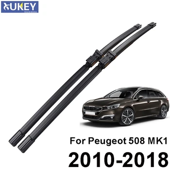 Xukey Priekiniai priekinio, galinio Stiklo Valytuvų Mentės Peugeot 508 Sedanas SW Fit Mygtuką Ginklų 2010 2011 2012 2013 2016 2017 2018