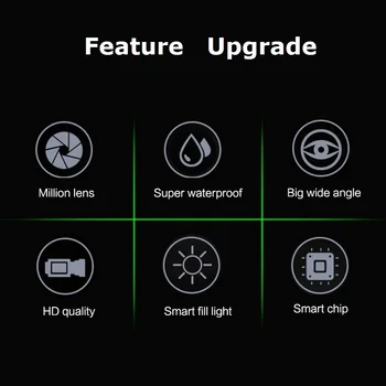 XYCING Atnaujinti Sunkvežimis Atbulas Kamera, 12V-24V HD Naktinio Matymo Plačiu apžvalgos Vandeniui IP68 Sunkvežimis/Priekabos/Paėmimas/RV/Autobusas/Mikroautobusas