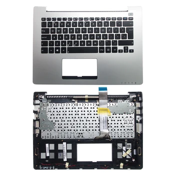 YALUZU JAV anglų Klaviatūra bezel VIRŠUTINIS Dangtelis Asus VivoBook S300 S300C S300SC S300K S300KI S300CA-BBI5T01 13.3