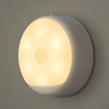 Yeelight Naktį LED Lemputė USB Mokestis naktį lempos Infraraudonųjų spindulių Magnetinis, Su Kabliais, Nuotolinio Kūno judesio jutiklis šviesos Iš xiaomiyoupin
