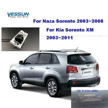 Yessun automobilio Galinio vaizdo Kamera Kia Sorento II/Sorento R/Sorento XM 2008-2011 m. 2013 m. m atsarginės Atbulinės eigos licencijos veidrodinis fotoaparatas