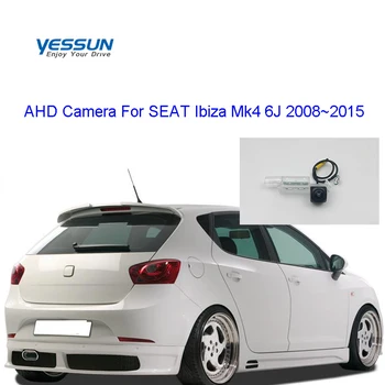 Yessun Fisheye Galinio vaizdo kamera SEAT Ibiza Mk4 6J 2008~HAINAUT 720P atsarginės kameros/ 720P licencijos veidrodinis fotoaparatas