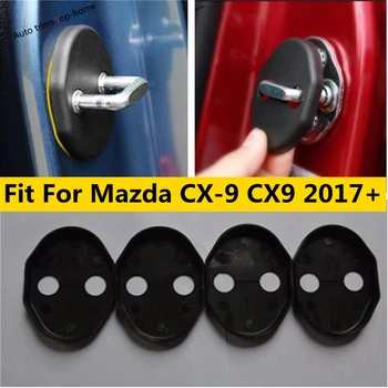 Yimaautotrims Tinka Mazda CX-9 CX9 2017 2018 2019 2020 Automobilių Durų Užrakto Sklendė, Plastikiniai Apsaugine danga Rinkinys