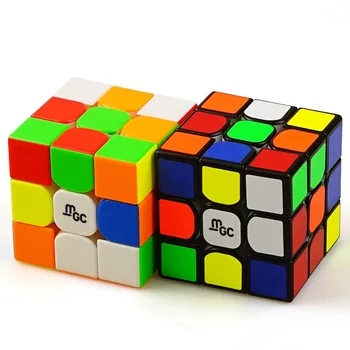 YJ MGC 3 II 3x3x3 Magnetinio Magic Cube Greičio Įspūdį 3*3*3 Kubas Švietimo Žaislai, Dovanos cubo magico 55.5 mm