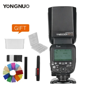 YONGNUO YN600EX-RT II 2.4 G Bevielio HSS 1/8000s Master Flash Speedlite Canon Fotoaparatas kaip 600EX-RT YN600EX RT II + DOVANŲ RINKINYS
