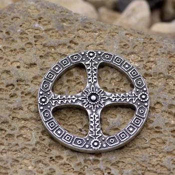 Youe švietė Saulė Kryžiaus Pakabukas Skandinavų Amuletas Varantys Gyvenimo Celtic Karoliai