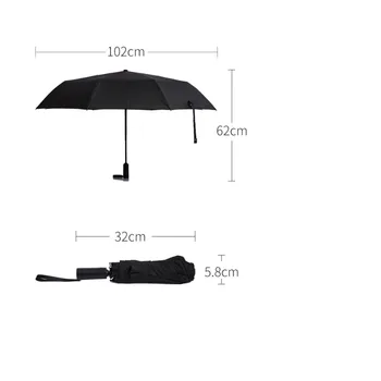 Youpin Mi Mijia WD1 Vyras, Moteris, Automatinė Lietaus, skėtis Saulėtą Lietingą Vasarą Aliuminio Vėjo atsparus Vandeniui, UV Skėtis skėtį nuo saulės