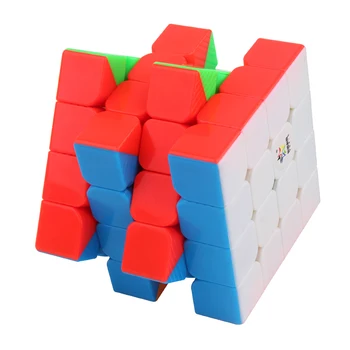 Yuxin 4x4x4 mažai magija magnetinio kubo stickerless profesinės magnetai 5x5 greitis kubo švietimo kubo galvosūkį žaislai vaikams
