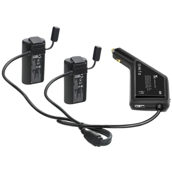 YX 3 1. Automobilinis Įkroviklis DJI Mavic Mini Pažangi Baterijų Įkrovimo Mavic Stebulės Mini Automobilių Jungtis USB Adapteris, Multi 2 Baterijos