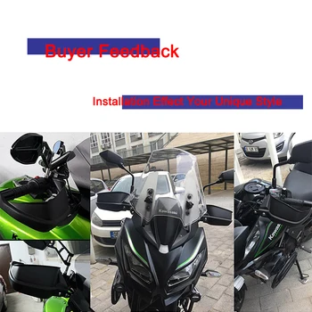Z900 Motocycle ranka rankena guard raštas rankenos handguards skydai, Stabdžių ir Sankabos prekinis, galinis Stiklo Už Kawasaki 2010-2017 Versys650