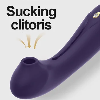 ZALO Karalienė G taško vibratorius dildo silikono magic wand moters sekso žaislų čiulpti klitorio stimuliacija mobiliojo telefono kontrolės