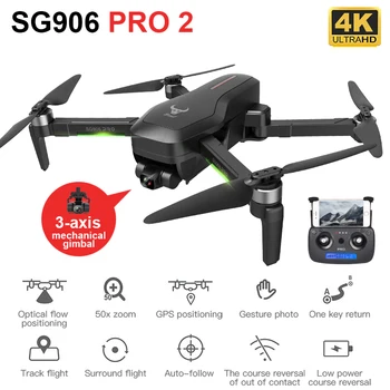 ZLRC SG906 PRO 2 GPS Drone su 3-ašis, Anti-shake Savarankiškai stabilizavimo Gimbal 4K HD Kamera Brushless Dron Profesinės Quadcopter