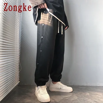 Zongke Atsitiktinis Kelnės Vyrams Japonijos Streetwear Kelnės Vyrams Kelnes Poilsiu Sweatpants Vyrų Drabužiai Harajuku Hip-Hop 2020 M-5XL